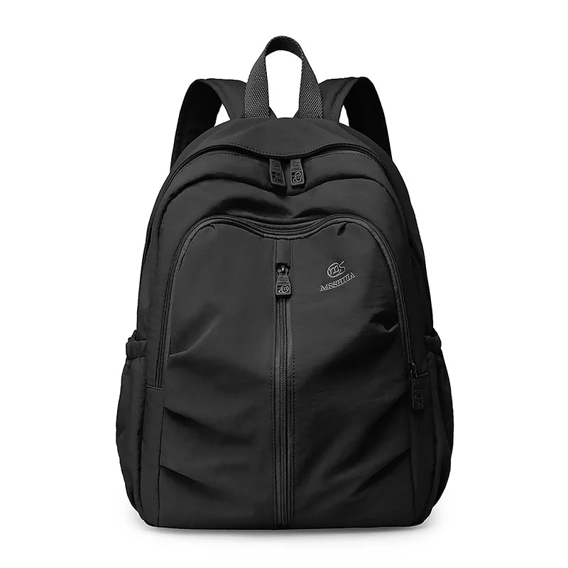 Women's Waterproof Nylon Backpack – Large Capacity Travel Bag