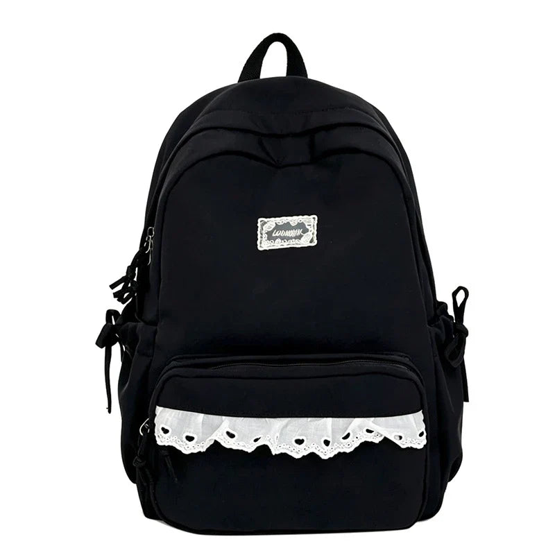 Nixie Large Capacity Girls School Backpack | Waterproof Nylon