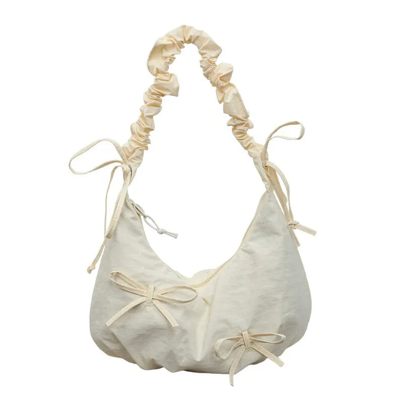Nylon Crossbody Dumpling Bag – Large Capacity Shoulder Bag