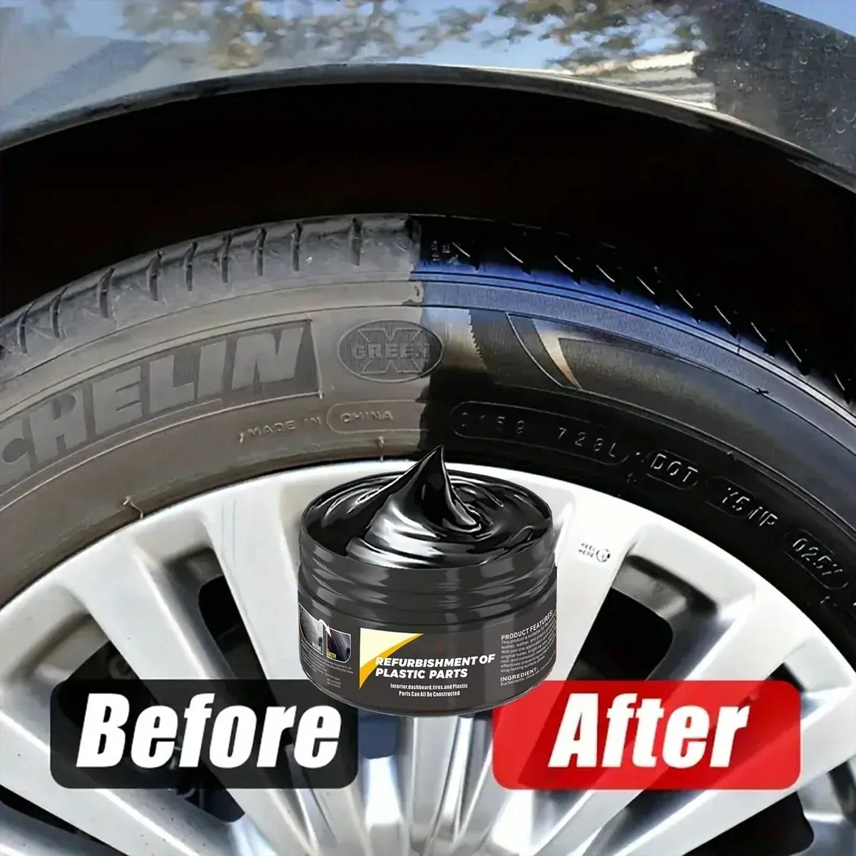 Car Interior Wax – Plastic Restorer & Leather Gloss Nano Coat