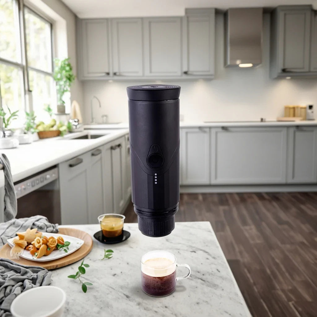 DUTRIEUX Portable Espresso Maker – USB Battery Capsule Coffee