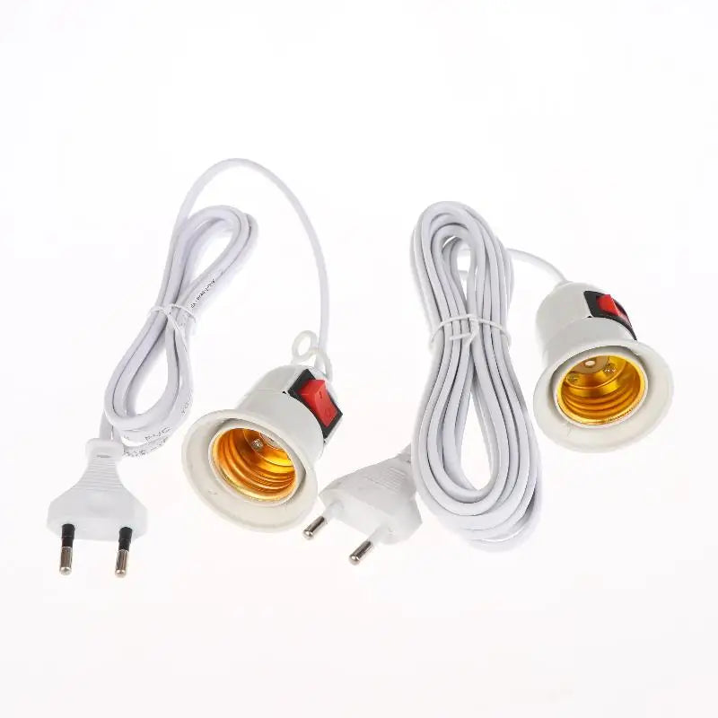 E27 Plant Grow Lamp Holder with On/Off Switch & 3/5M Cord