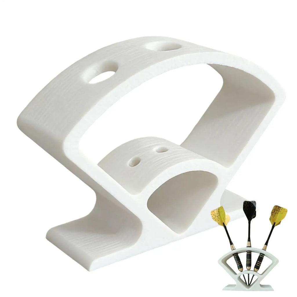 Vertical Dart Holder Stand | Desktop Rack Holds 3 Darts