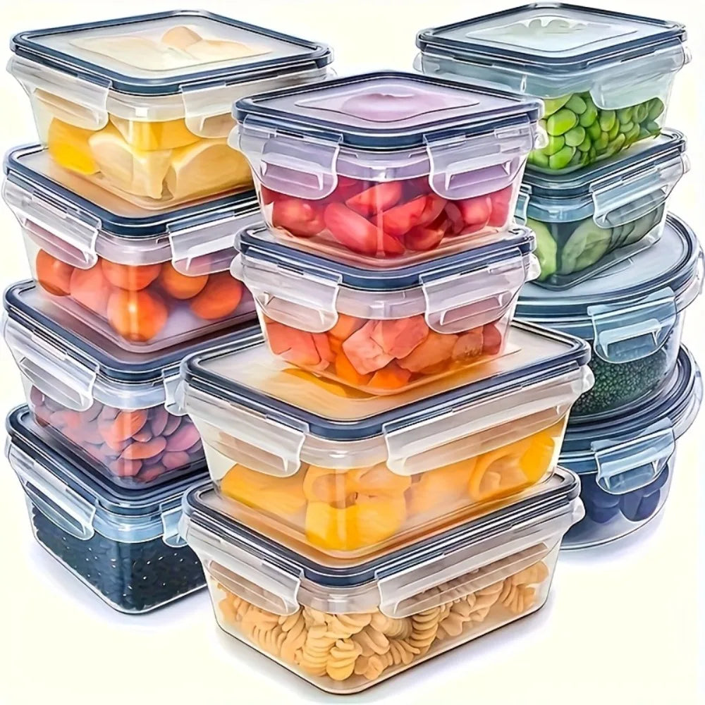 Airtight Bento Lunch Box Food Storage Container – Microwave Safe