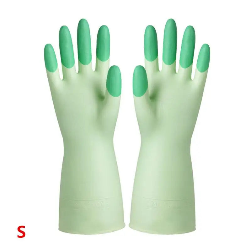 Silicone Dishwashing Gloves – Anti-Slip, Long & Reusable