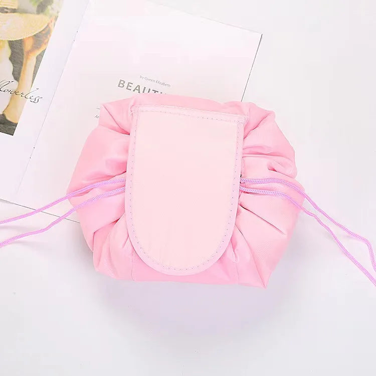 Waterproof Drawstring Makeup Organizer Bag for Travel & Home