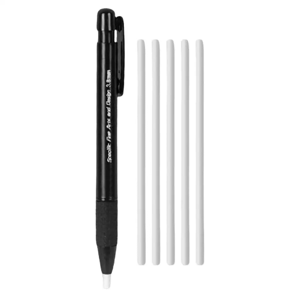 Retractable Eraser Pen 3.8mm Tip + 5 Refills | Art & Drafting