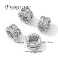 18K Gold Plated Zircon Spacer Beads – DIY Jewelry Making