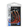 Silicone Skirt Jig Lure – Luminous Tail Streamer & Barbed Hook