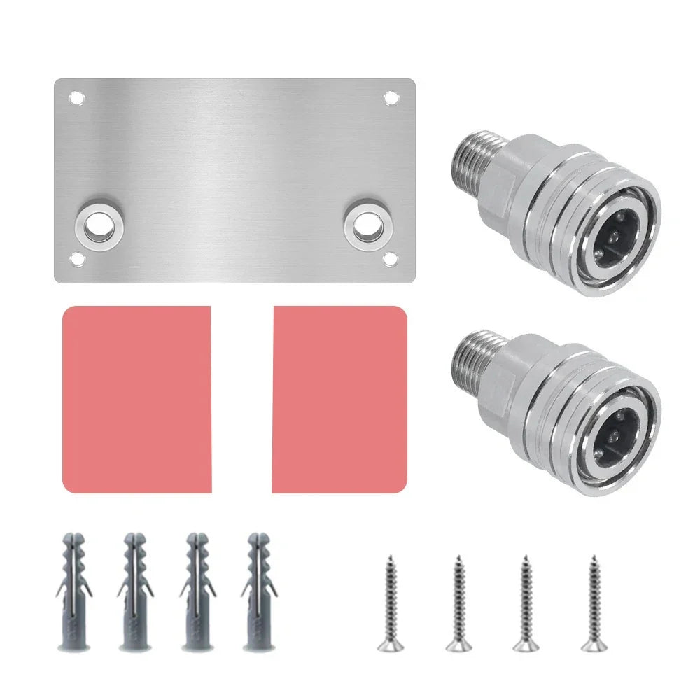 Pressure Washer Gun Wall Mount Rack – Stainless Steel Storage