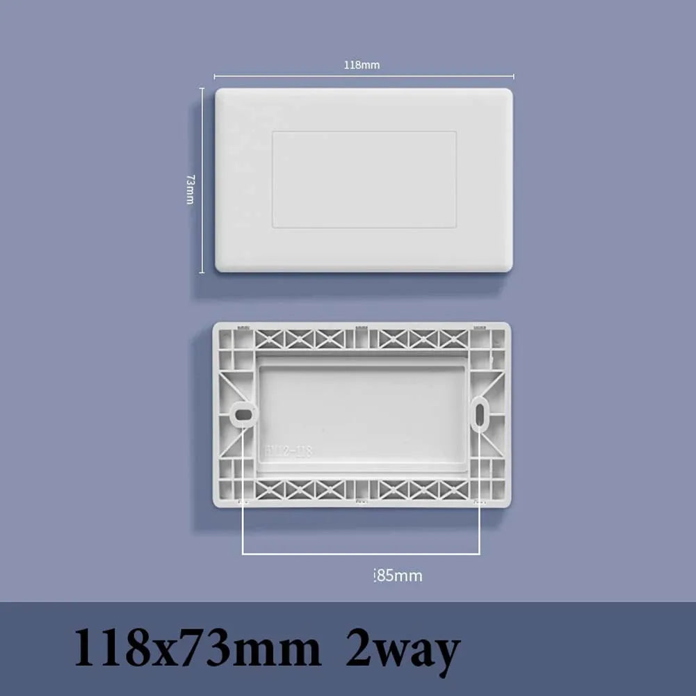 118 Type Blank Wall Plate Cover | Outlet & Socket Panel