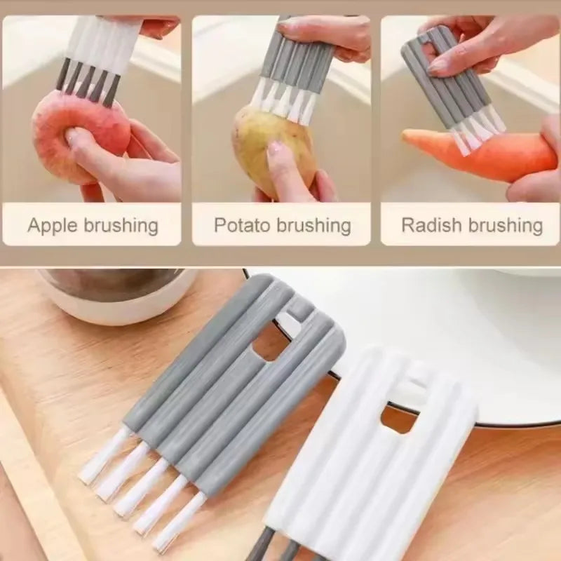 Bendable Keyboard Cleaning Brush – Soft Wool Duster Tool