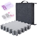4-Piece Interlocking Foam Knitting & Crochet Blocking Mat Set