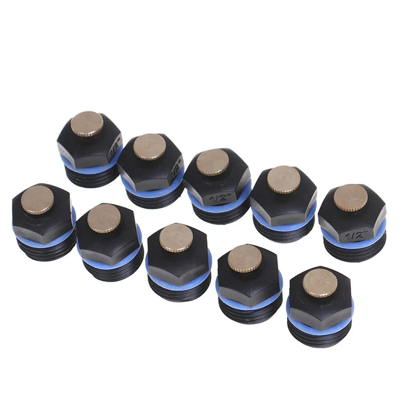 10-Pack 1/2" DN15 Threaded Garden Lawn Sprinkler Heads