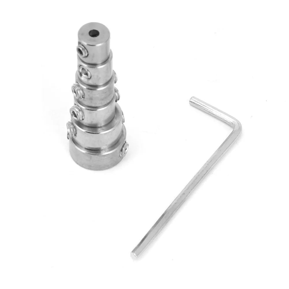 6 PCS Stainless Steel Drill Stop Collar Set 3–10mm Sizes