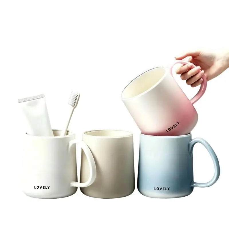 Mold-Proof BPA-Free Mouthwash Cup | Food Grade ABS Bathroom