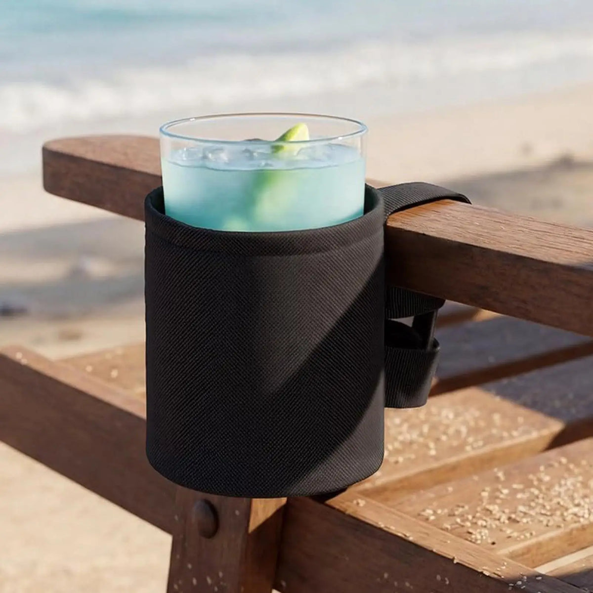 Universal Beach Chair Cup Holder | Outdoor Drink Holder