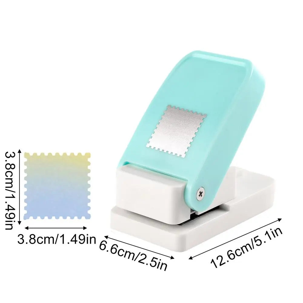 Lever Action Stamp Punch Cutter for Scrapbooking & Card Making