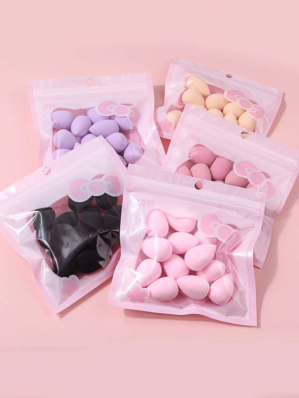 12Pcs Mini Makeup Sponges – Water-Expanding & Washable