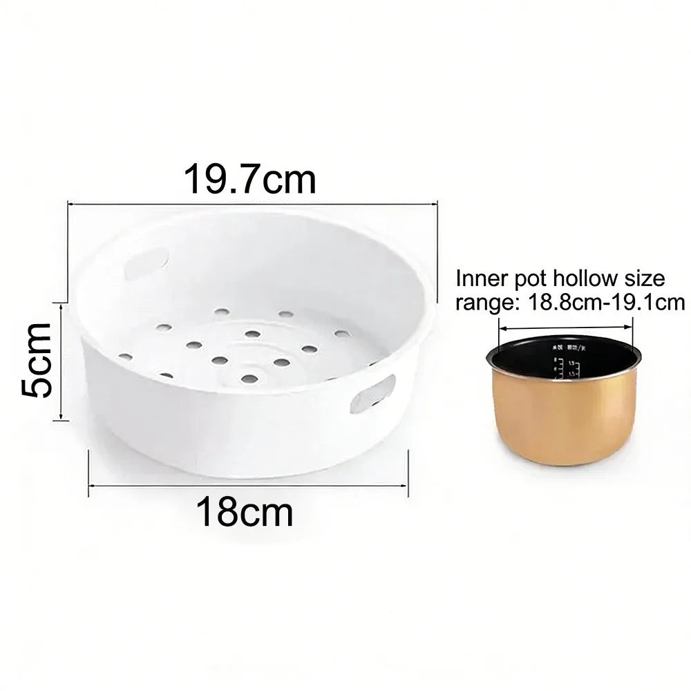 Universal Rice Cooker Steaming Basket & Rack | Multi-Size