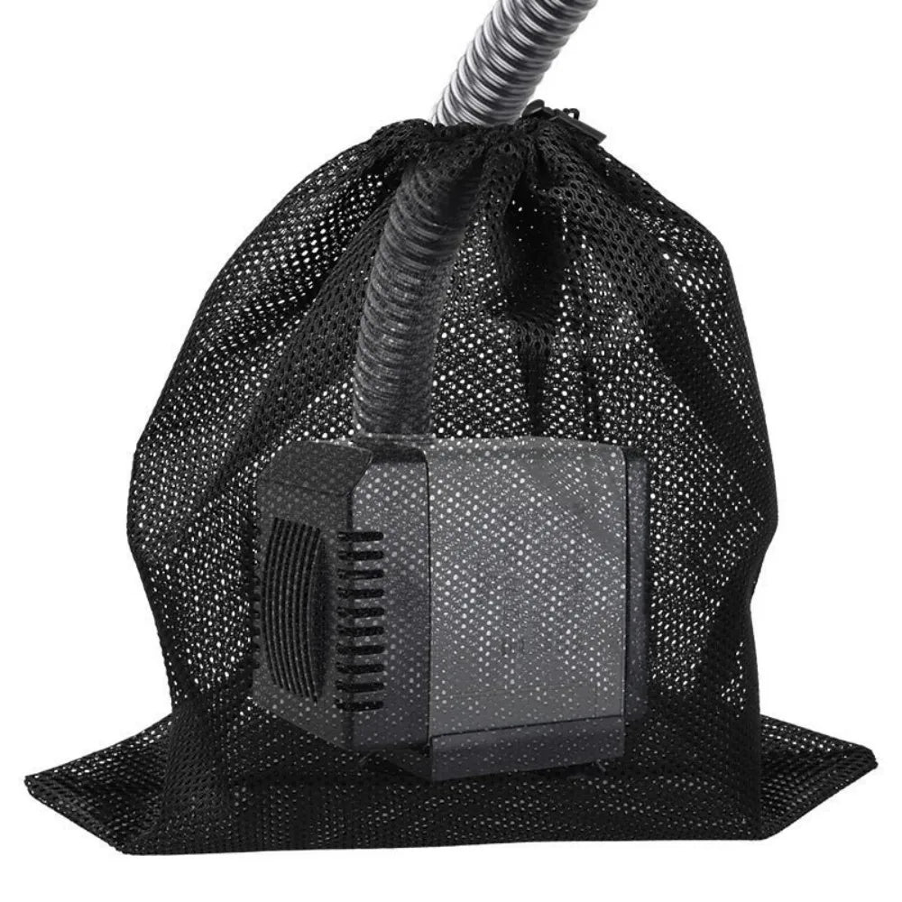 Reusable Pond Pump Filter Bag – High Flow Drawstring Nylon