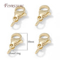 Gold Plated 10mm Lobster Clasps – DIY Bracelet Jewelry Findings
