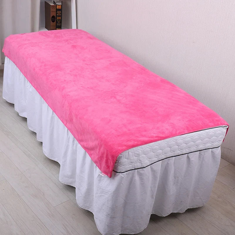 Large Microfiber Bath Towels – Salon & Massage Blanket