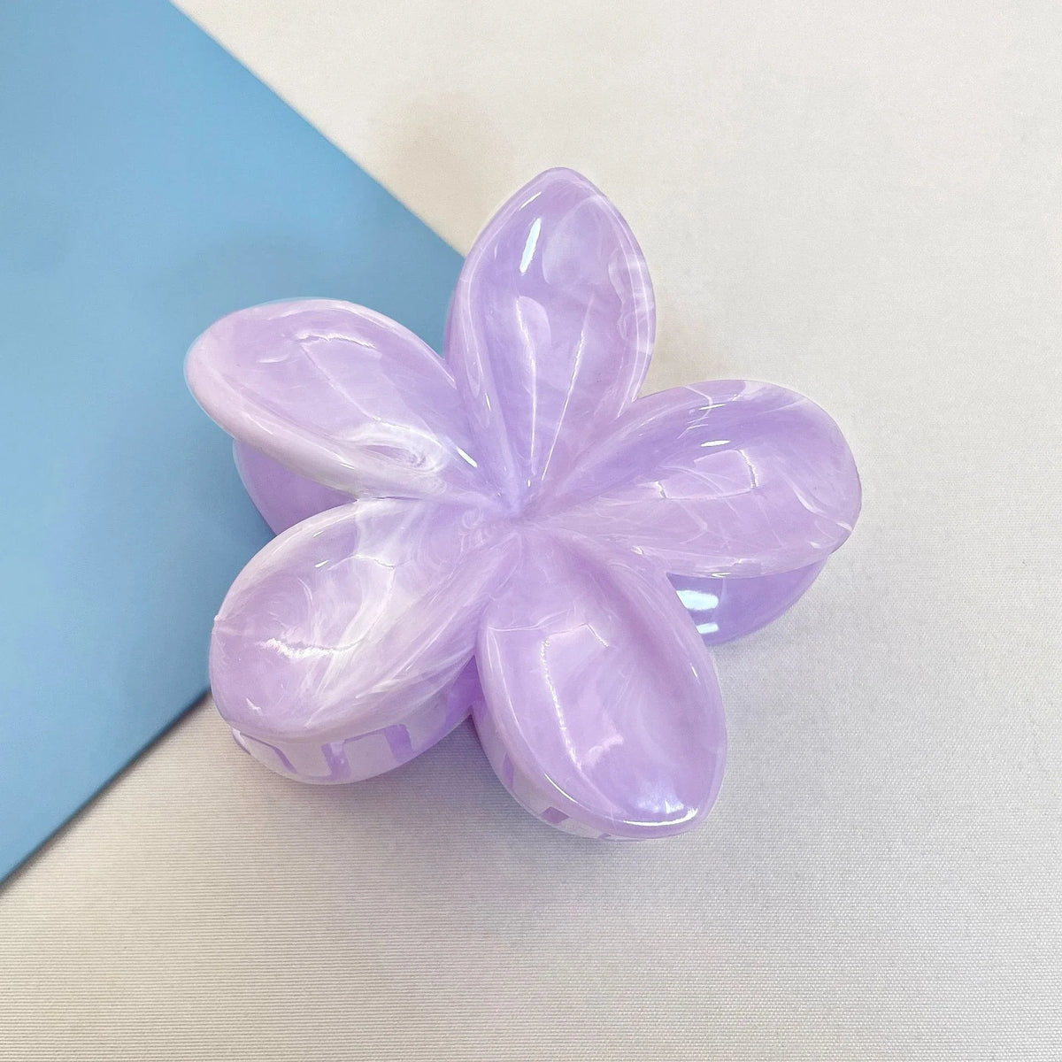 Korean Hawaiian Gradient Flower Hair Claw Clip for Women