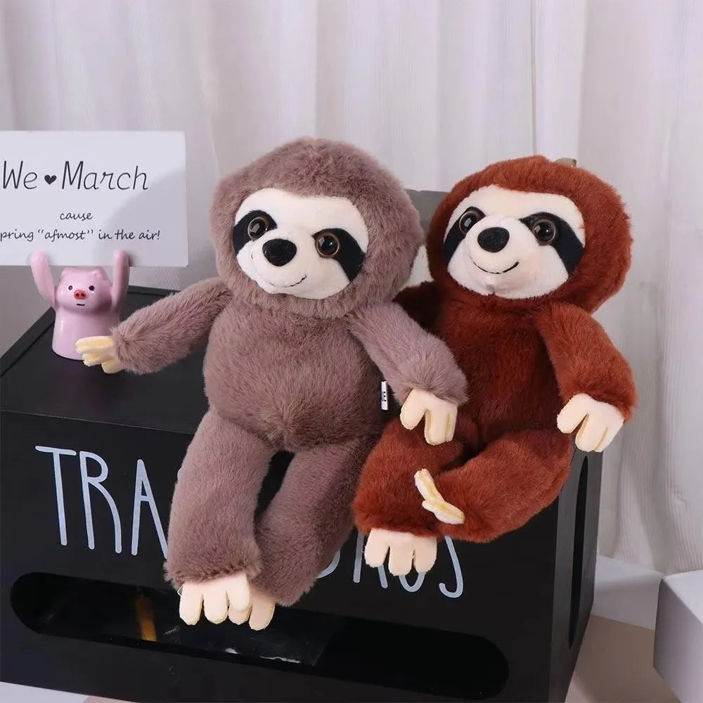Soft Sloth Plush Keychain Pendant – Cute Animal Stuffed Toy