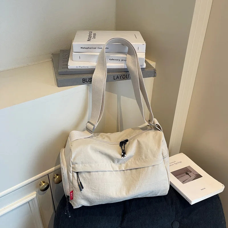 Nylon Dumpling Crossbody Shoulder Bag – Casual Women's Bag