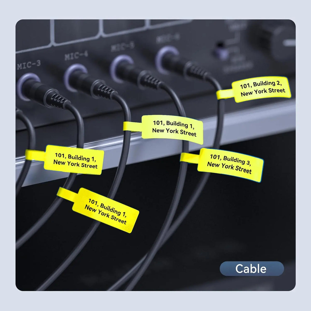 Niimbot M2 Thermal Transfer Labels – Outdoor Cable & Wire Tags