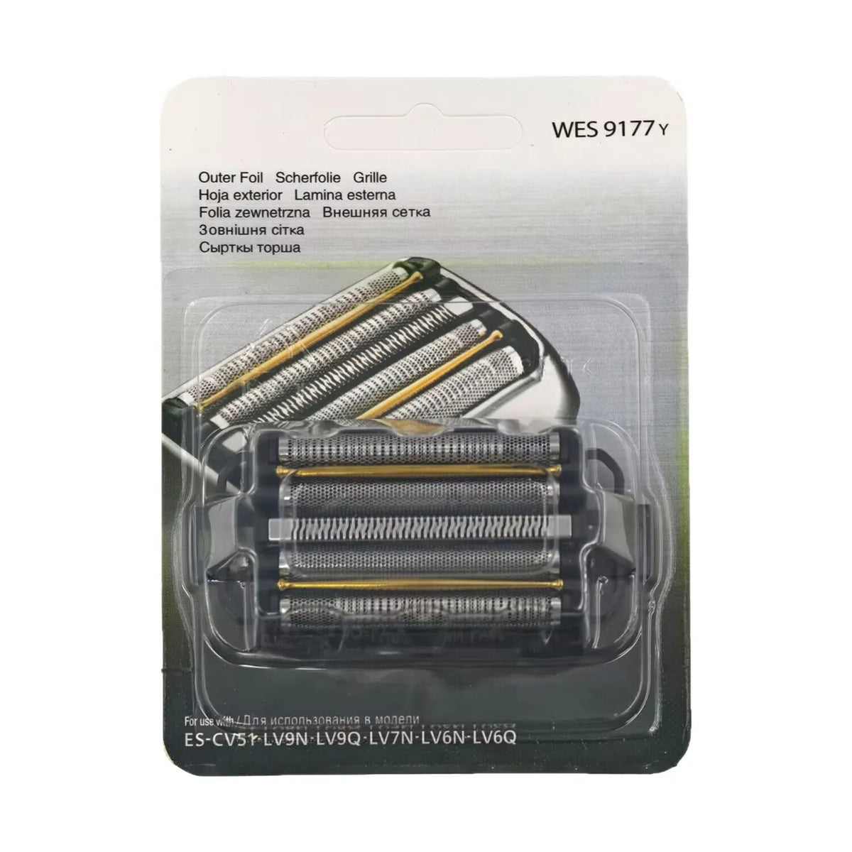 SHINON ES9177 Replacement Outer Blade Head for Panasonic Shavers