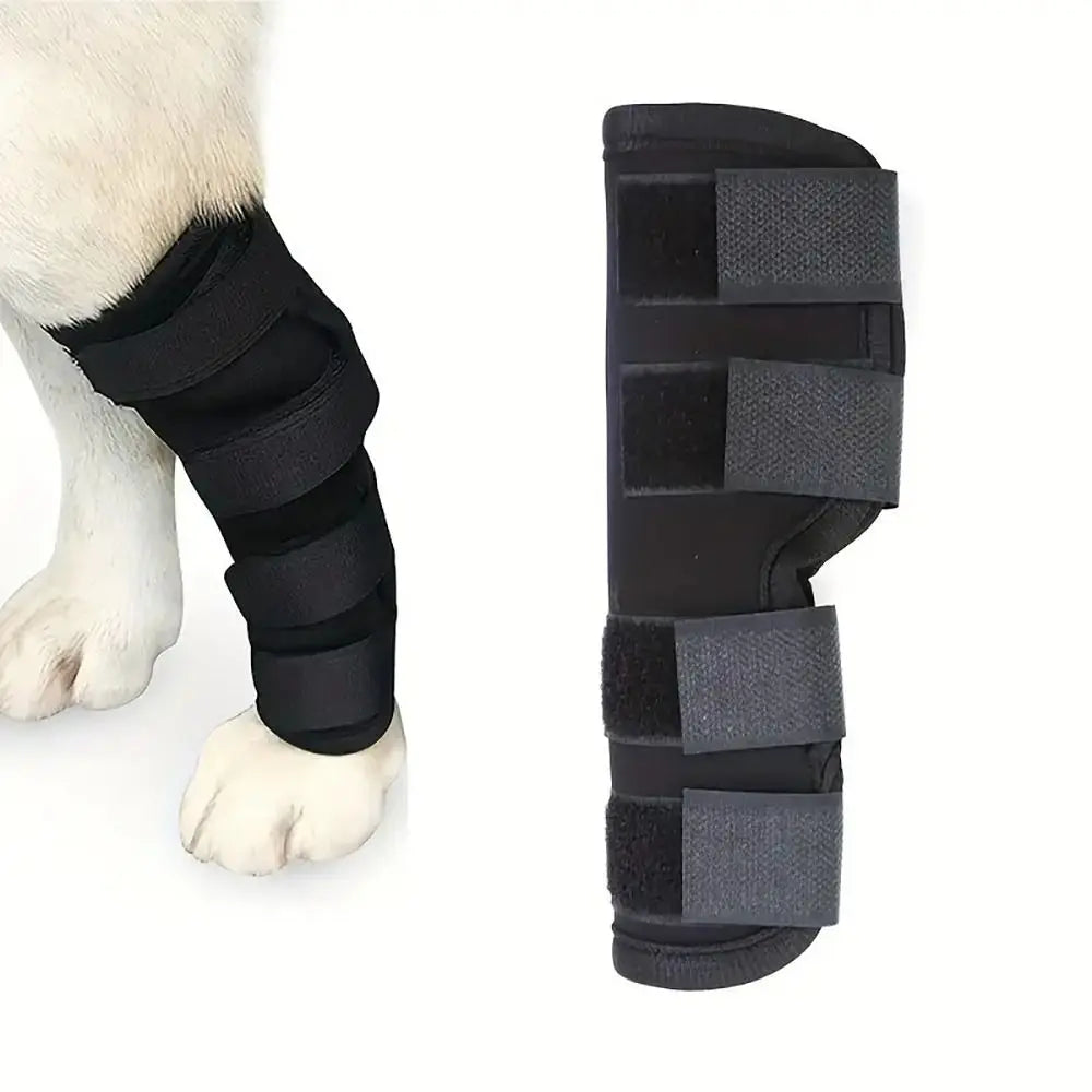 Dog Leg Joint Wrap Bandage – Breathable & Adjustable Support