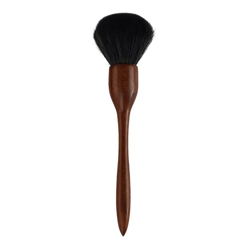 Sandalwood Long Handle Blush & Loose Powder Setting Brush