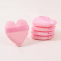 5Pcs Triangle Velvet Powder Puff – Reusable Makeup Sponge