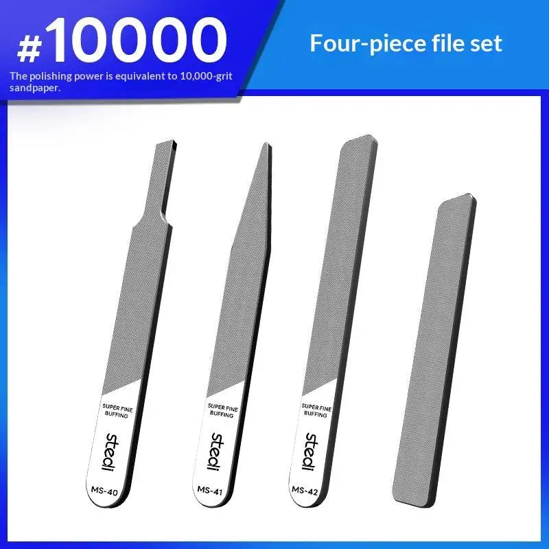 Ultra Fine Glass File – Washable Model Polishing & Nub Removal Tool