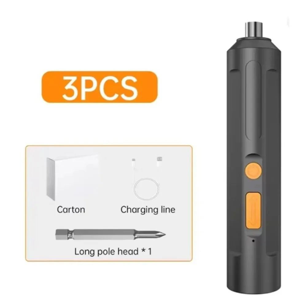 USB Rechargeable Cordless Electric Screwdriver | Variable Speed