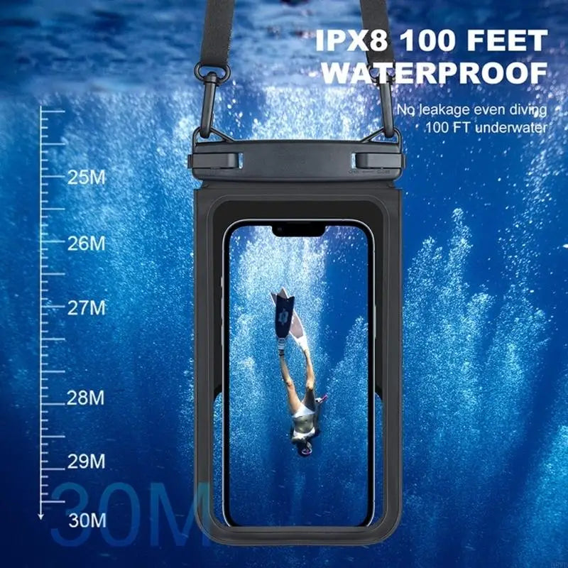 Waterproof Phone Bag – Dual Pocket Dry Case with Lanyard