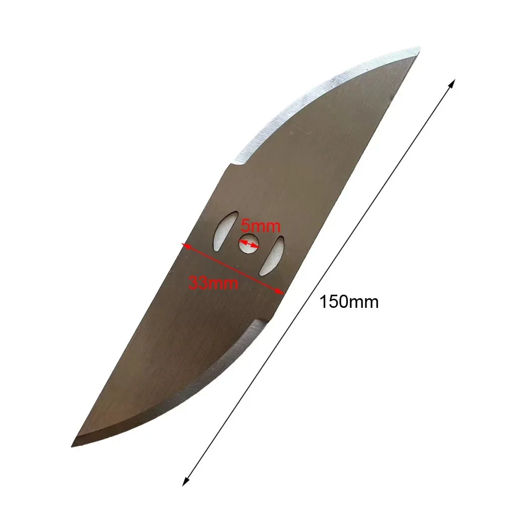 DAZZLEEX Steel Brush Cutter Blade – 150mm Grass Trimmer Spare