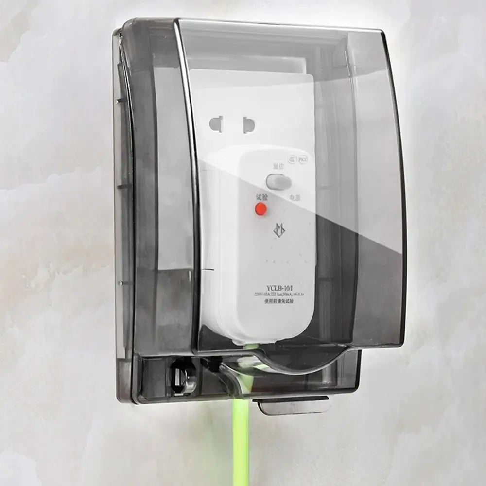 Waterproof Outlet Cover Box | Transparent Self-Adhesive Plug Guard