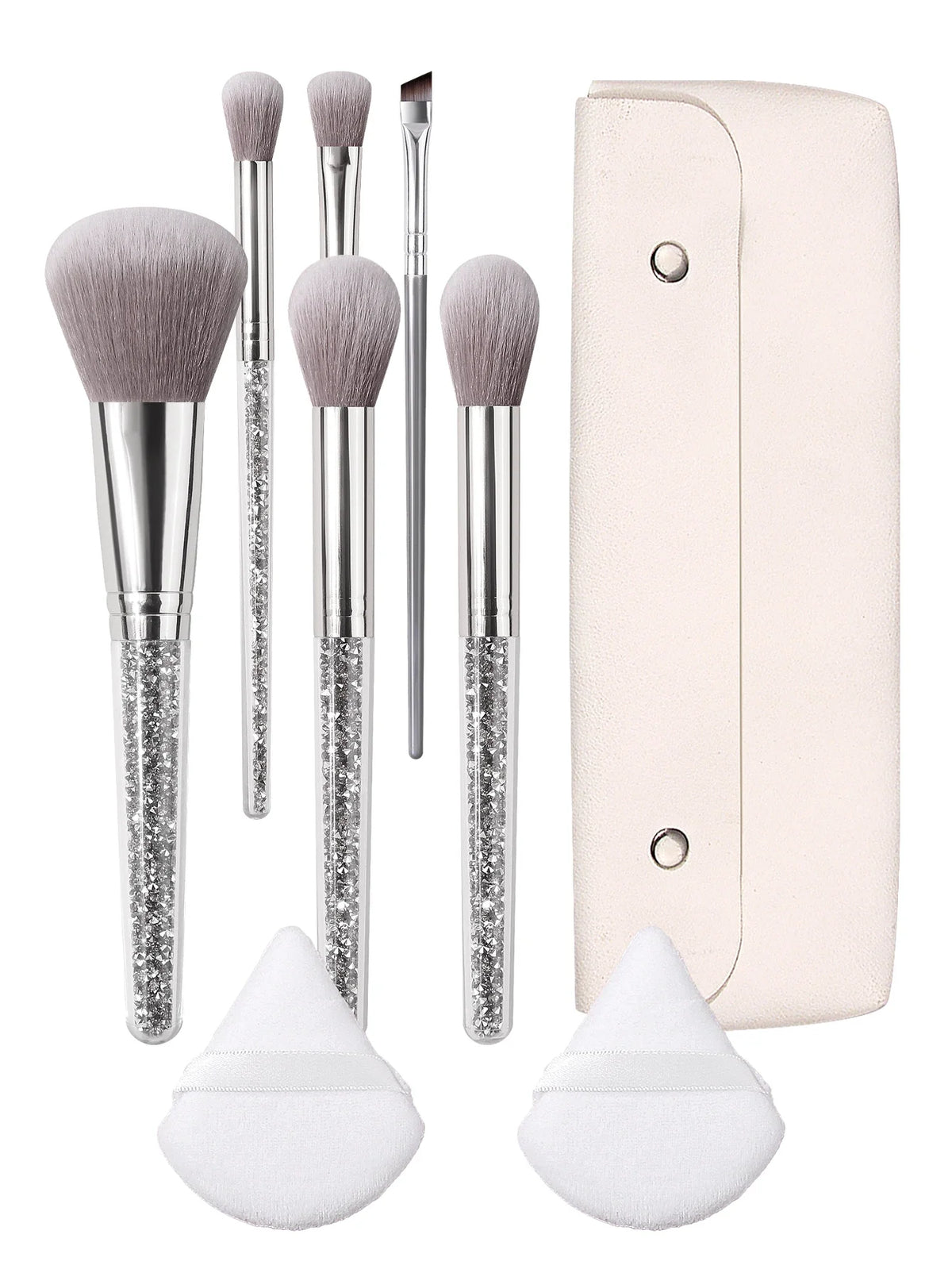 9-Piece Soft Makeup Brush Set – Foundation & Eyeshadow Blending