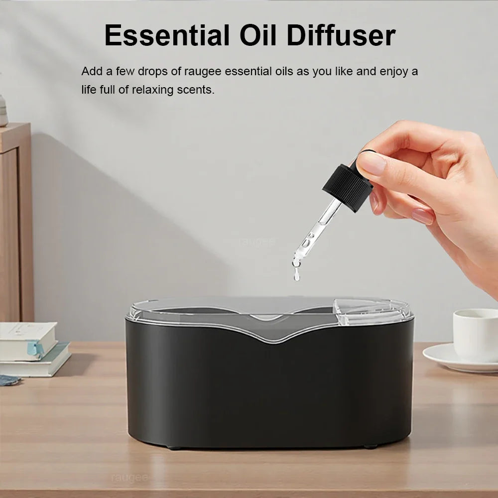 Raugee Flame Essential Oil Diffuser – 150ml LED Humidifier