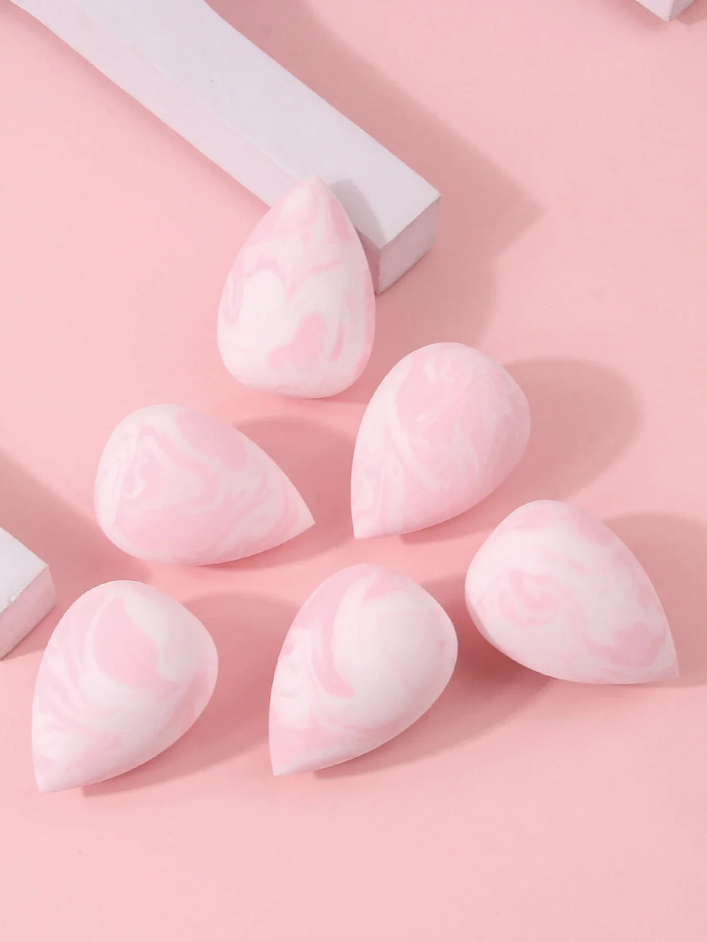 6PCS Makeup Sponge Powder Puff Set – Dry & Wet Beauty Eggs