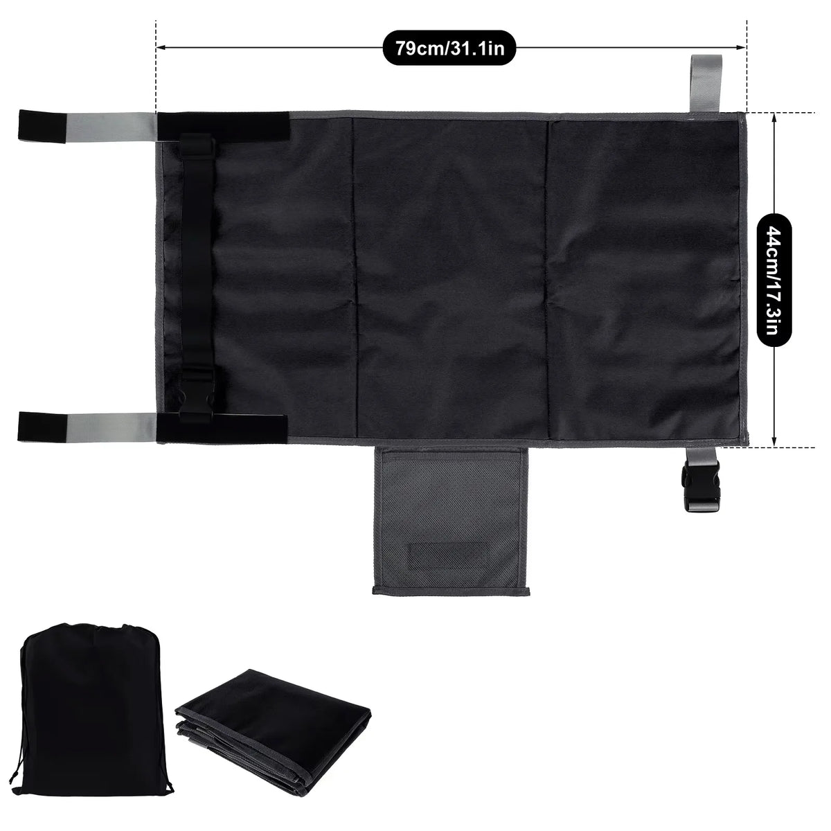 Toddler Airplane Bed & Footrest Hammock | Portable Travel Seat