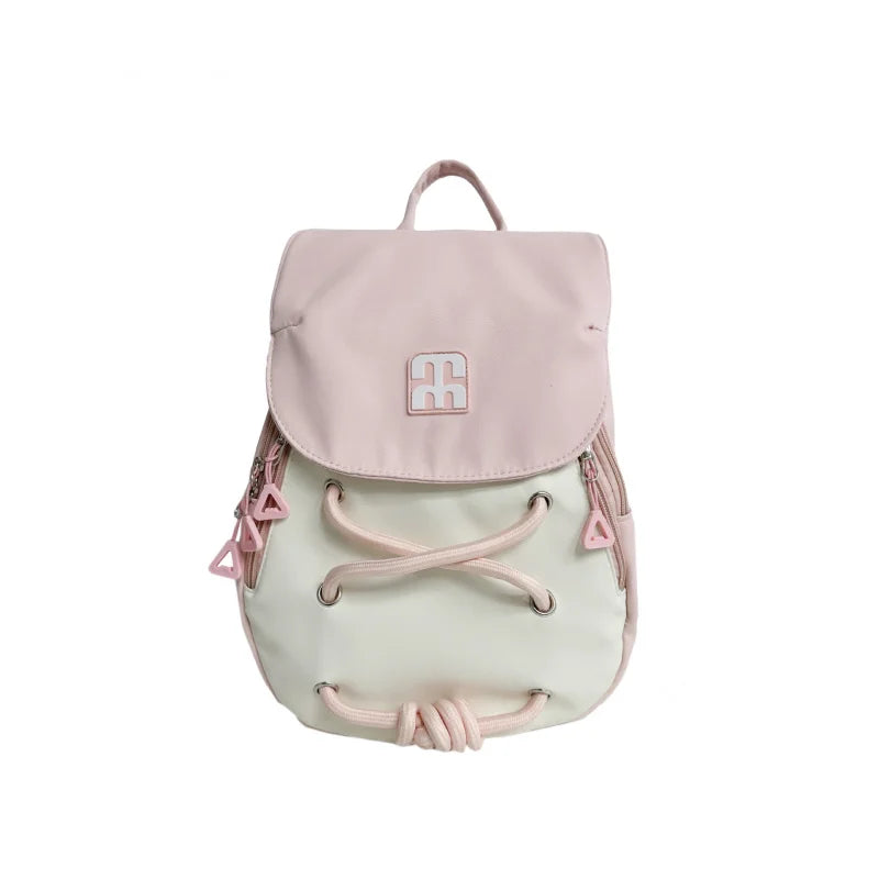 Nixie Lightweight Girls School Backpack – Patchwork Style