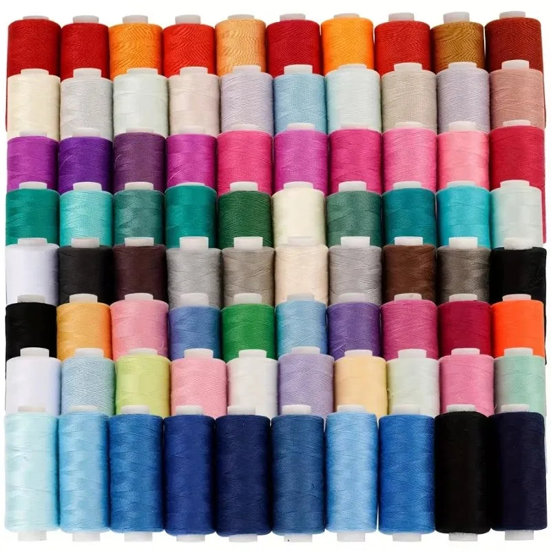 80 Colors 402 Polyester Sewing Thread – Embroidery & Quilting