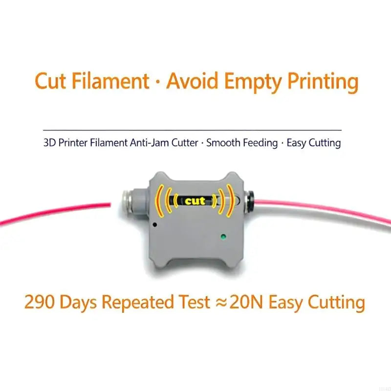 3D Printer Filament Cutter – 1.75mm Ceramic Eyelet Spring Return