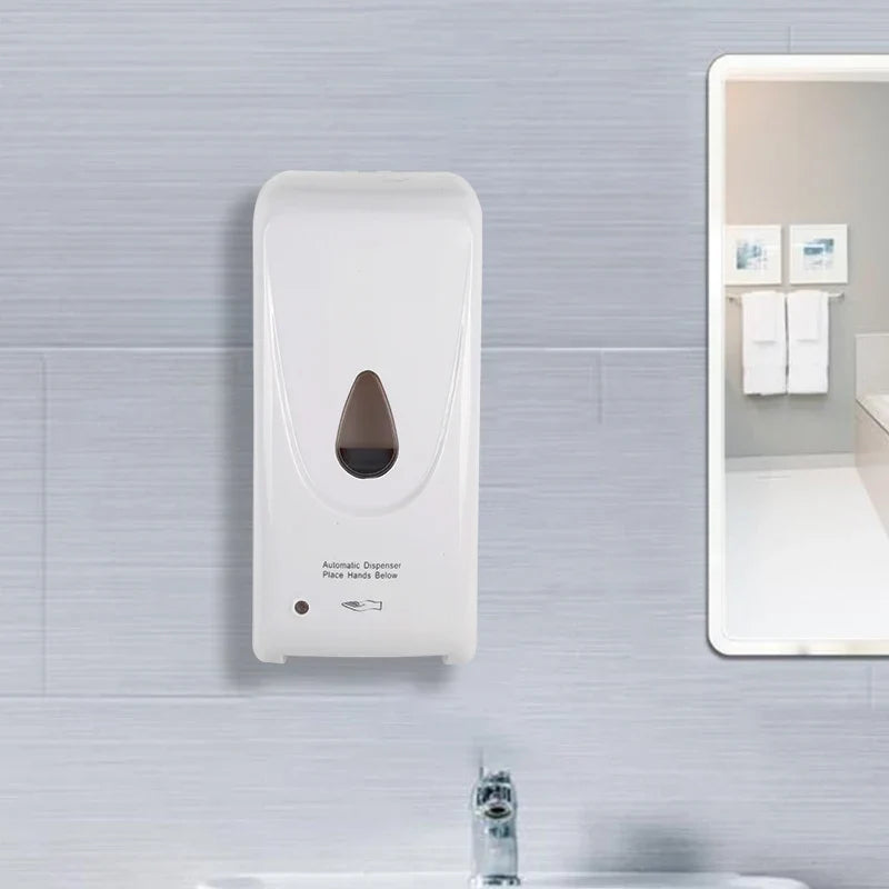 Wall Mount Automatic Soap Dispenser Battery Operated – White