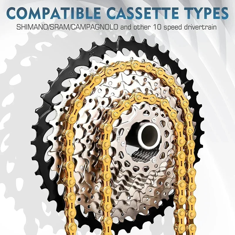 BUCKLOS Bike Chain 8/9/10/11/12 Speed MTB Road Bicycle Chain