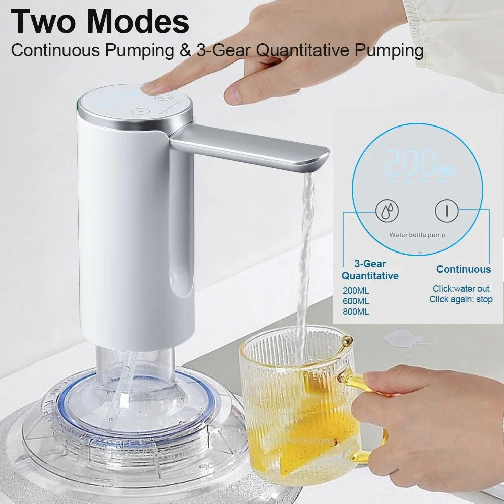 Electric Foldable Water Dispenser Pump – Rechargeable 19L
